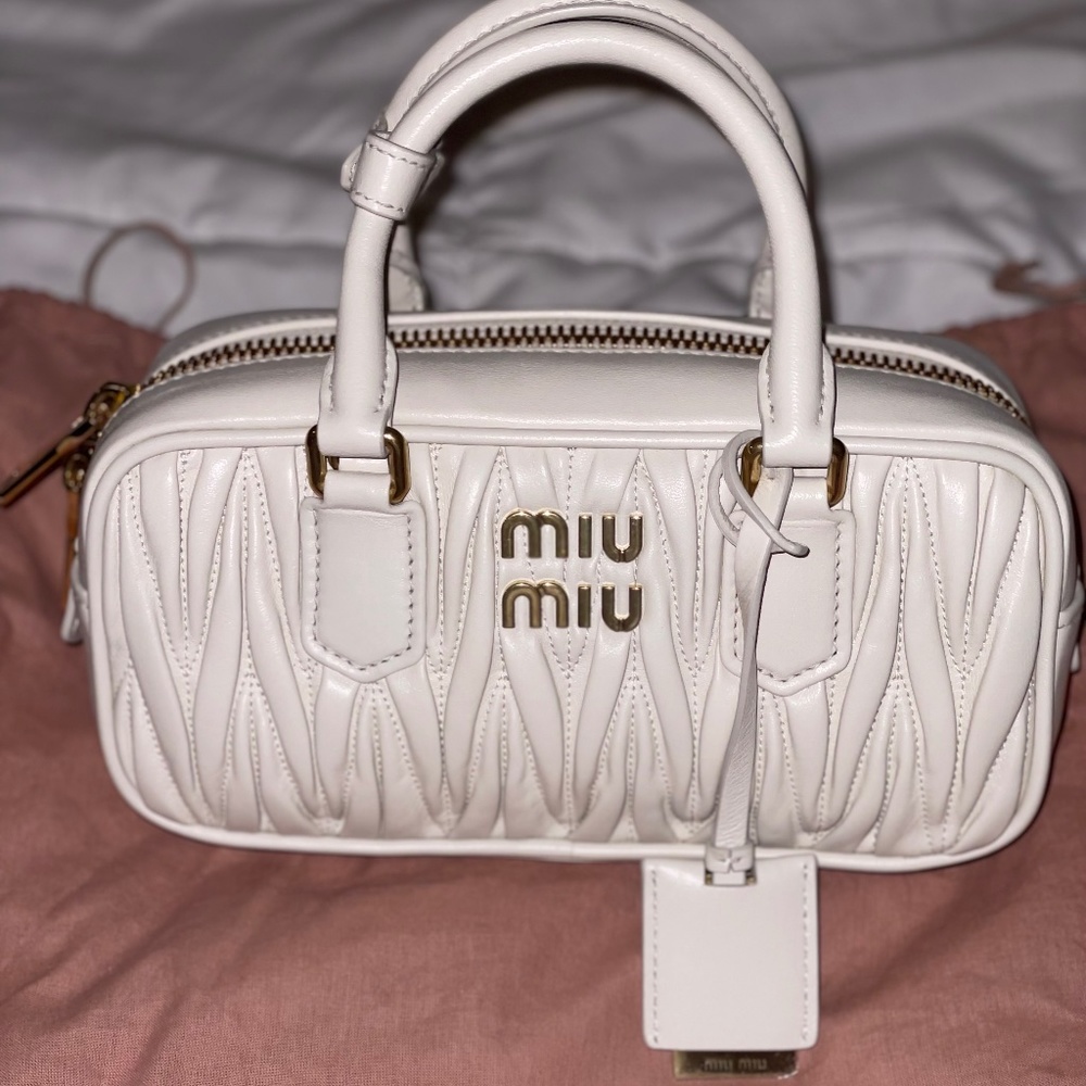 Miu Miu Arcadia leather bag